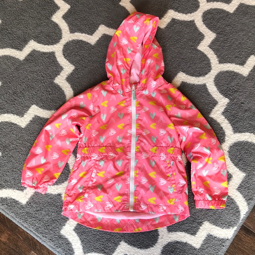 Coral Rain Jacket 🧥